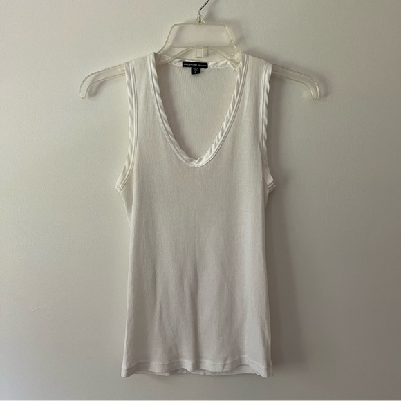 James Perse White Tank Top - Picture 1 of 4